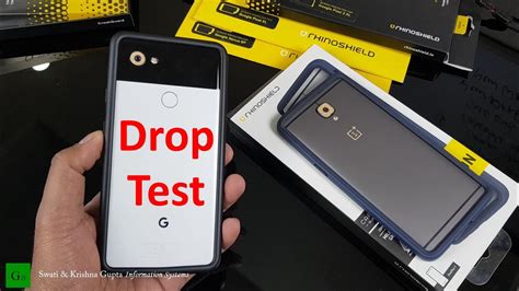 Pixel 2 XL Drop Test with Rhinoshield Buper Case & Tempered 